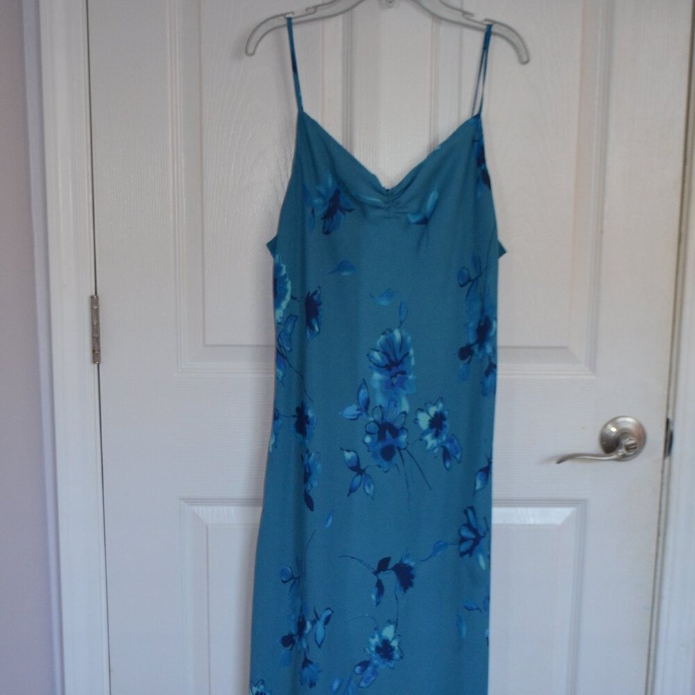 Floor Length Johnnie M Blue Dress